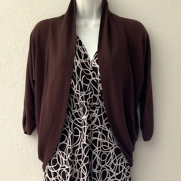 RUE21 CROPPED OPEN FRONT CARDIGAN EUC (flaw) - Picture 1 of 11